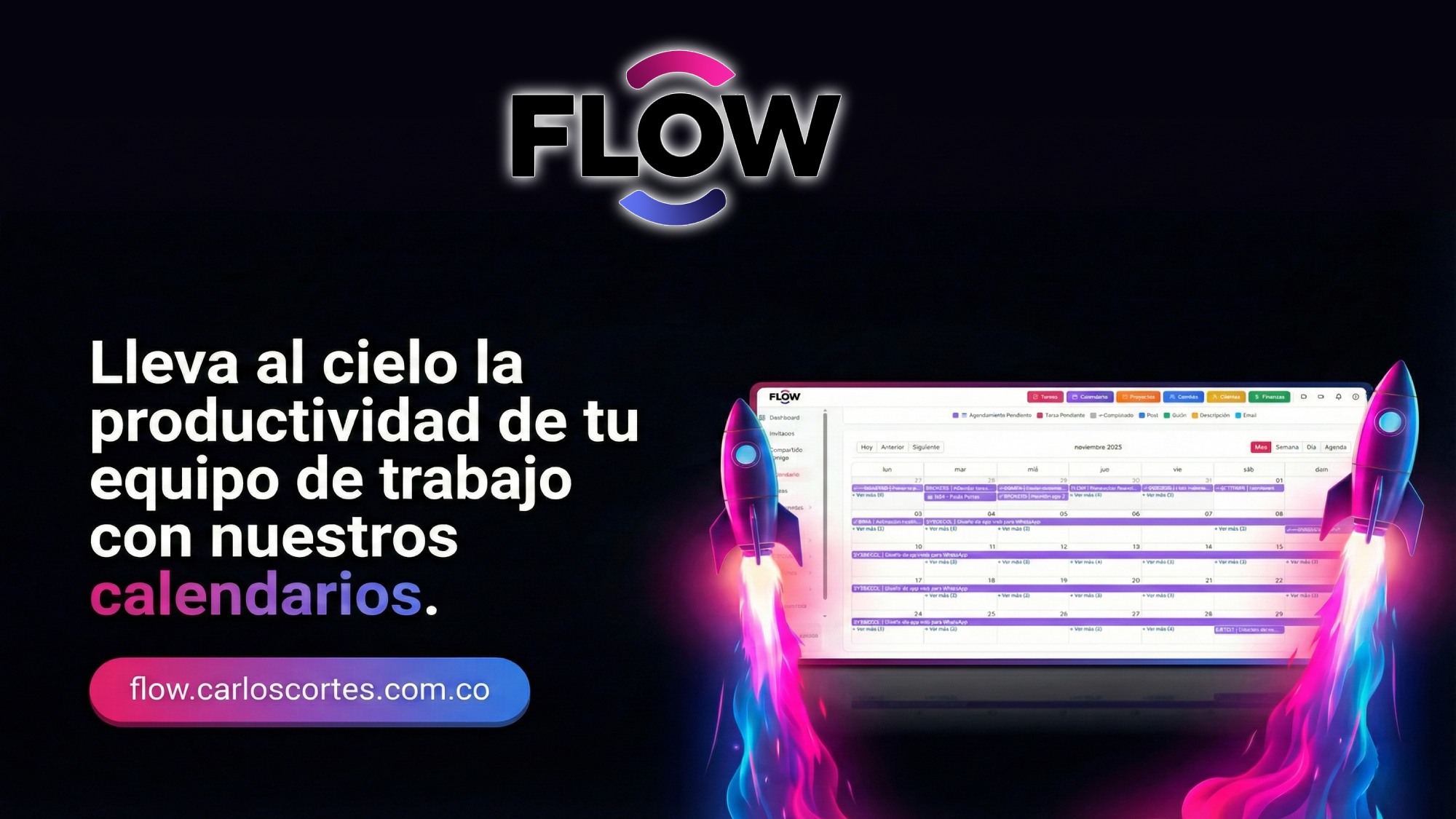 El calendario de Flow